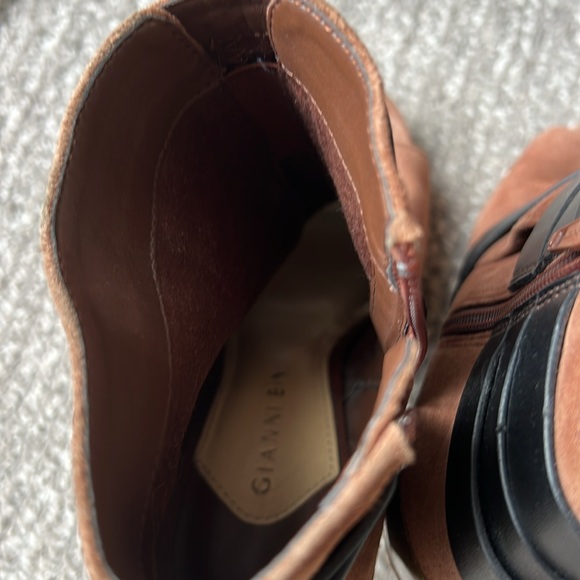 Gianni Bini suede open toe booties - Picture 6 of 6